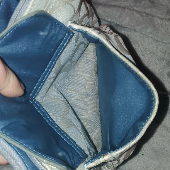 *Coach Crossbody Bag Blue